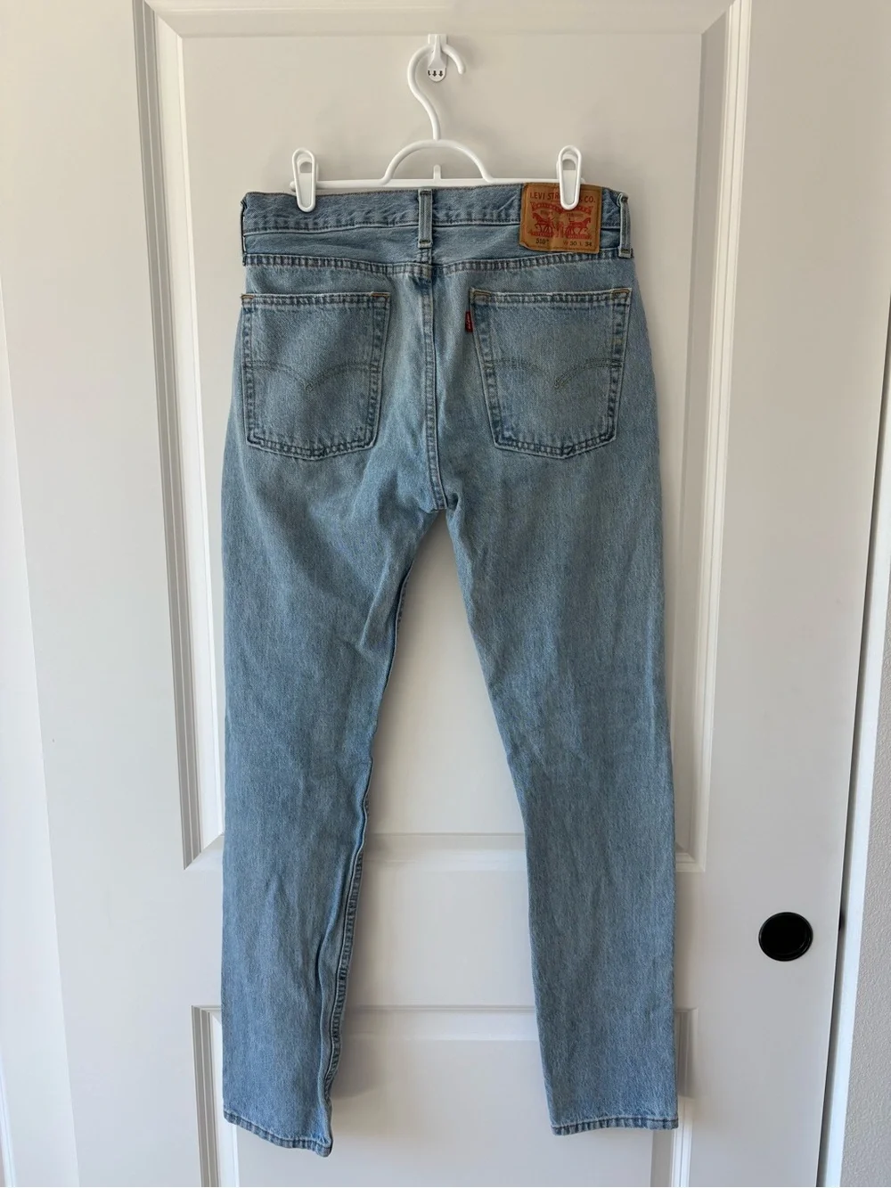 Levi's Light Wash Slim Skinny Jeans
